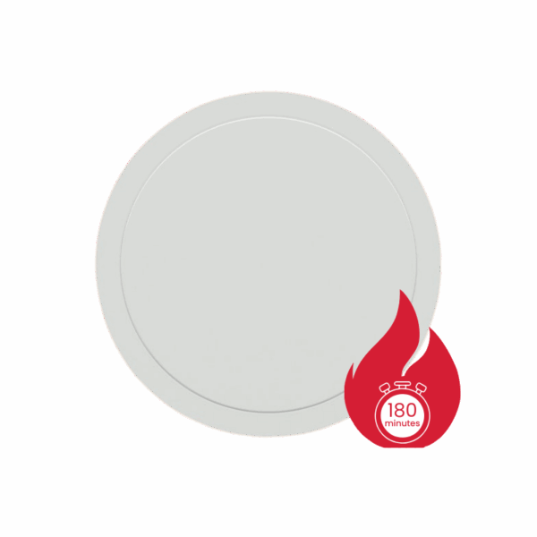 FlipFix Circular Access Panel - Metal Door 3 hour Fire Rated