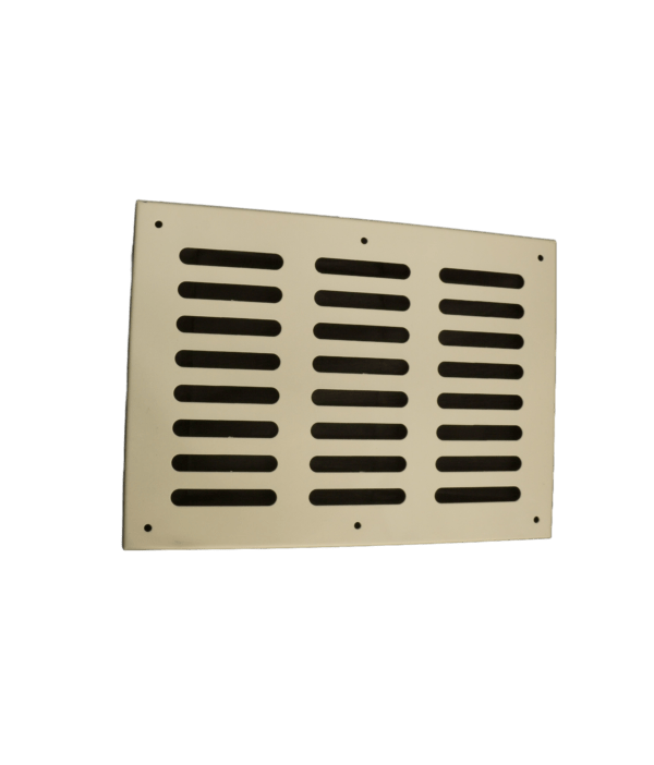 Envirograf plain cover plate - white slotted