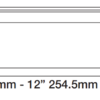 Letterbox inner dimensions